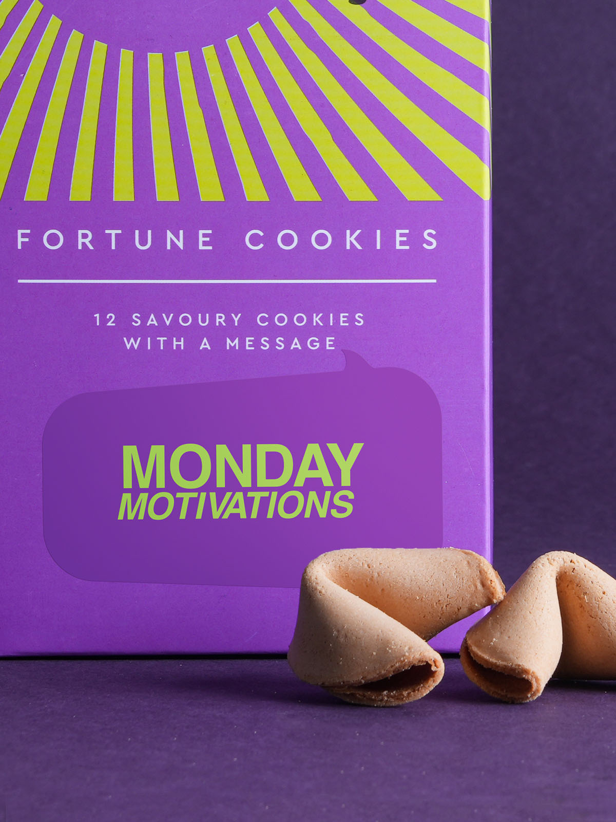 Monday Motivations: Fortune Cookies Box Of 12 - GleePops Fortune Cookies
